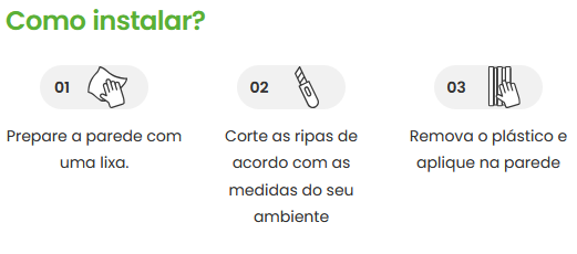 Placa aplicada em ambiente